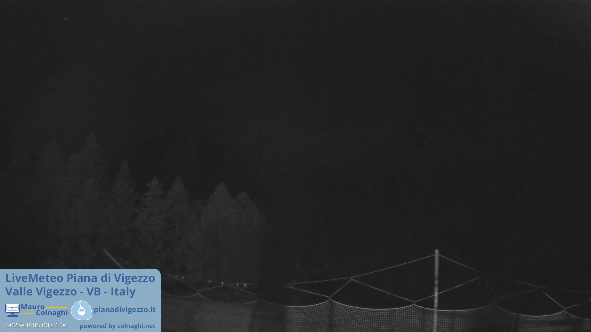 time-lapse frame, Piana Di Vigezzo 3 webcam