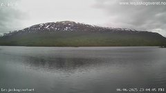 view from Lesjaskogsvatnet on 2025-06-06