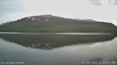 view from Lesjaskogsvatnet on 2025-06-13