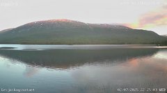 view from Lesjaskogsvatnet on 2025-07-02
