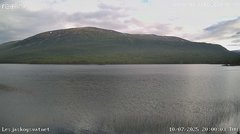 view from Lesjaskogsvatnet on 2025-07-10