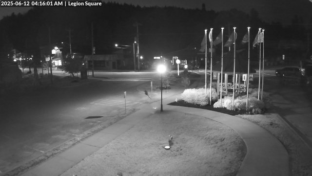 time-lapse frame, Inlet Legion Square webcam
