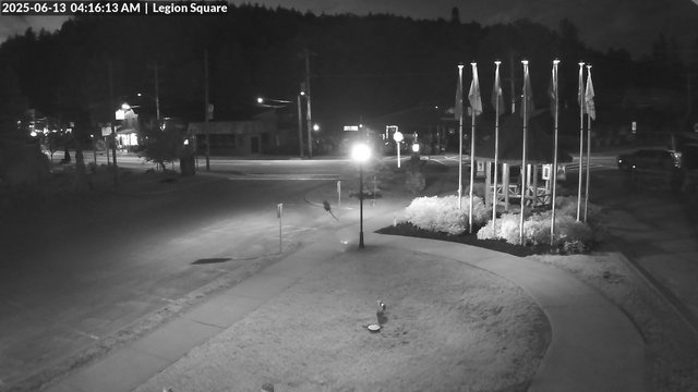 time-lapse frame, Inlet Legion Square webcam