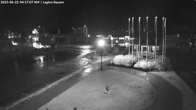 time-lapse frame, Inlet Legion Square webcam