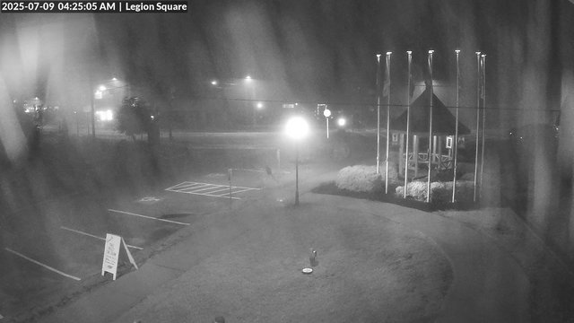 time-lapse frame, Inlet Legion Square webcam