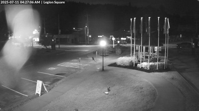 time-lapse frame, Inlet Legion Square webcam