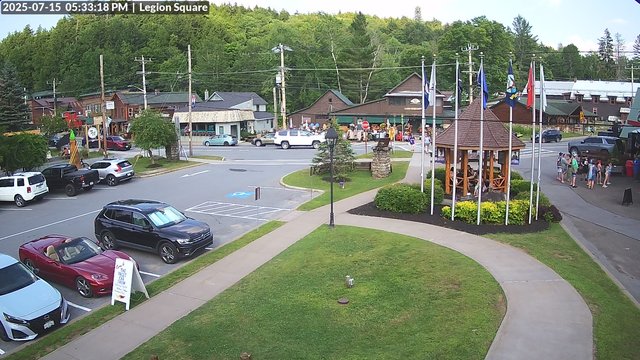 time-lapse frame, Inlet Legion Square webcam