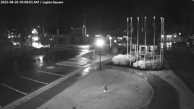 time-lapse frame, Inlet Legion Square webcam