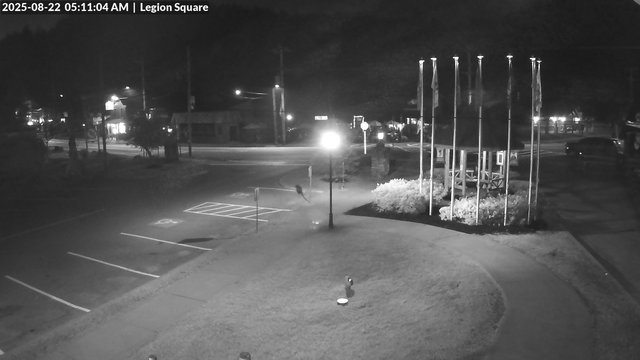 time-lapse frame, Inlet Legion Square webcam