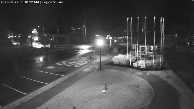 time-lapse frame, Inlet Legion Square webcam