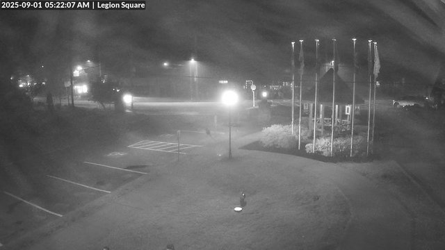 time-lapse frame, Inlet Legion Square webcam