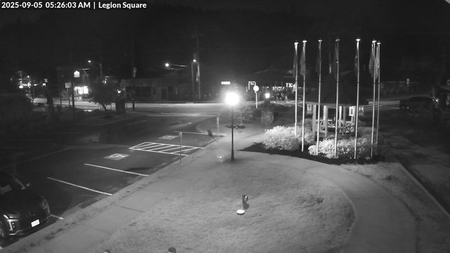 time-lapse frame, Inlet Legion Square webcam