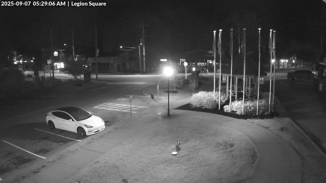 time-lapse frame, Inlet Legion Square webcam