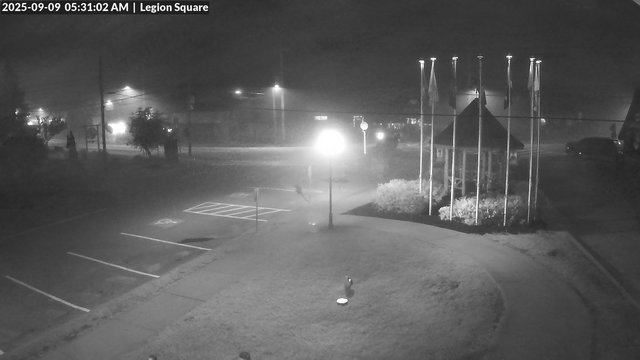 time-lapse frame, Inlet Legion Square webcam