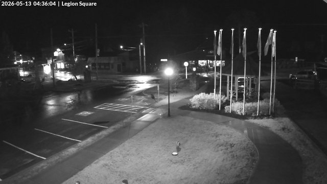 time-lapse frame, Inlet Legion Square webcam