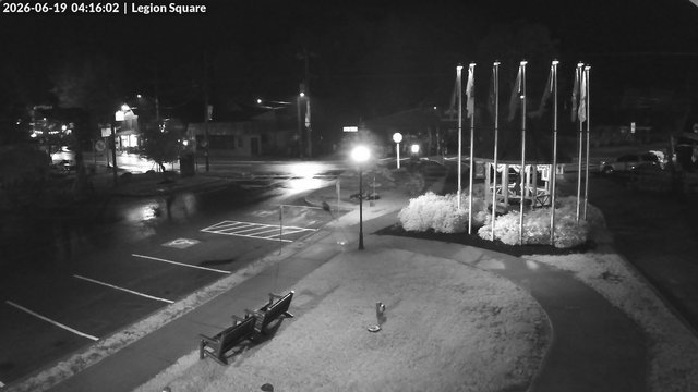 time-lapse frame, Inlet Legion Square webcam