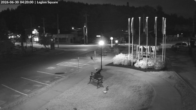 time-lapse frame, Inlet Legion Square webcam