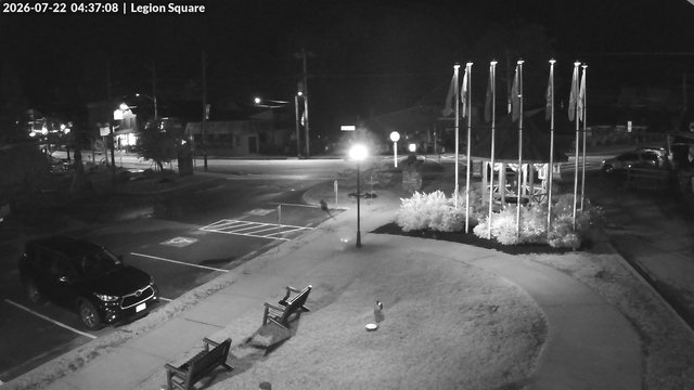 time-lapse frame, Inlet Legion Square webcam