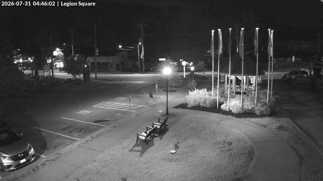 time-lapse frame, Inlet Legion Square webcam