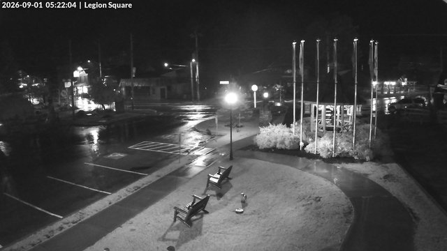 time-lapse frame, Inlet Legion Square webcam