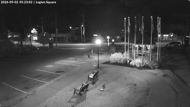 time-lapse frame, Inlet Legion Square webcam