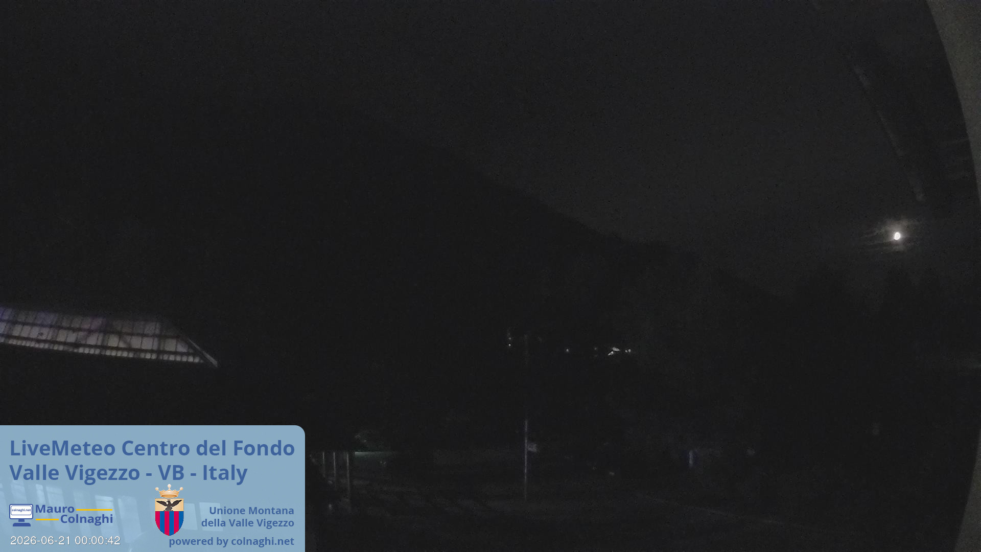 time-lapse frame, Unione Montana Valle Vigezzo webcam