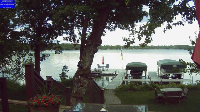 time-lapse frame, Ten Mile Lake Webcam webcam