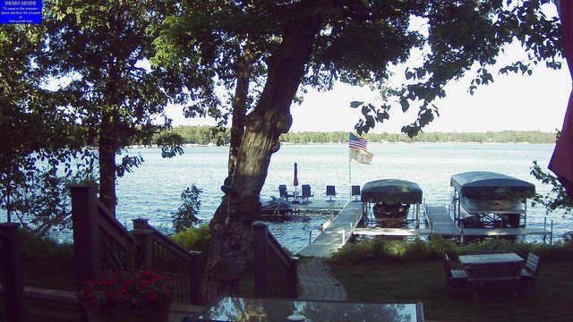 time-lapse frame, Ten Mile Lake Webcam webcam