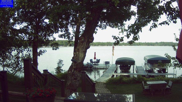 time-lapse frame, Ten Mile Lake Webcam webcam