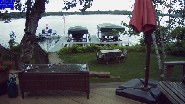 time-lapse frame, Ten Mile Lake Webcam webcam