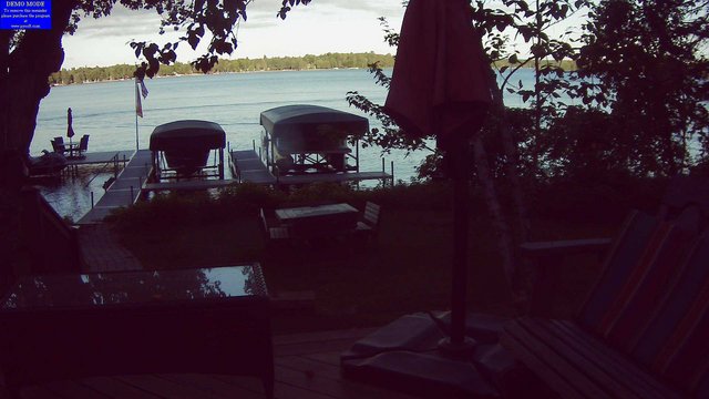 time-lapse frame, Ten Mile Lake Webcam webcam