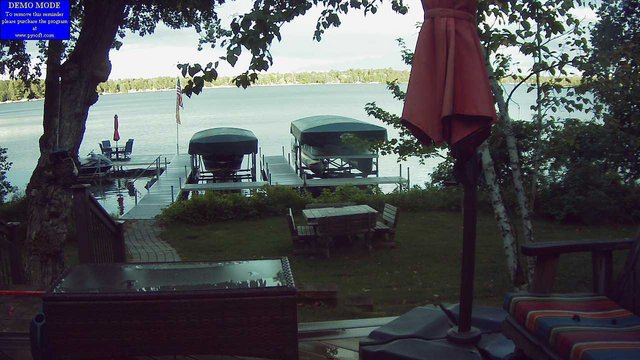 time-lapse frame, Ten Mile Lake Webcam webcam
