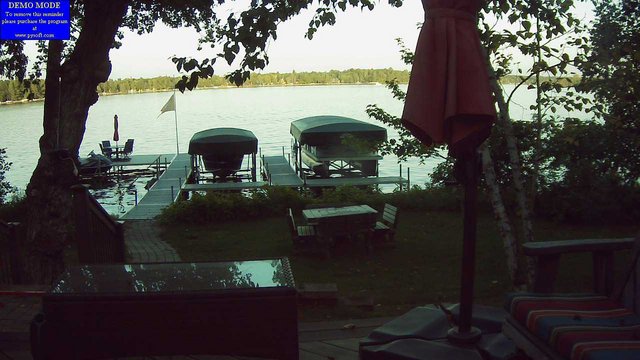 time-lapse frame, Ten Mile Lake Webcam webcam