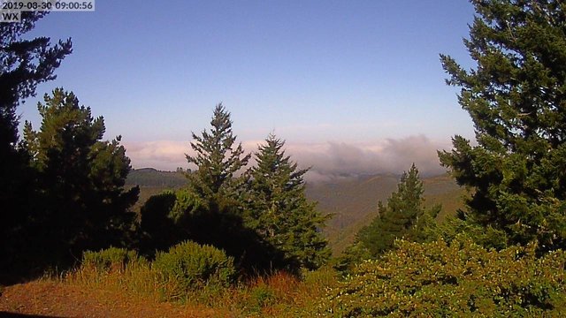 time-lapse frame, Kings Mountain webcam
