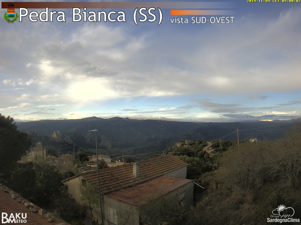 time-lapse frame, Pedra Bianca webcam