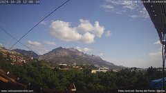 view from Callosa d'en Sarrià - Serra de Bèrnia on 2024-10-28