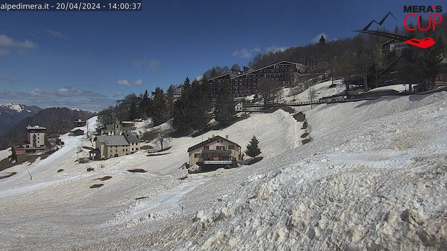 time-lapse frame, Alpe di Mera - Paese webcam