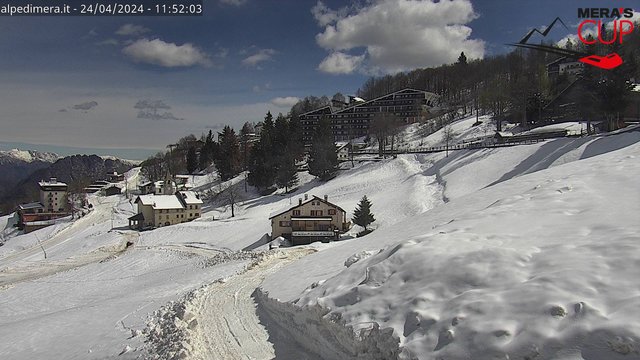 time-lapse frame, Alpe di Mera - Paese webcam