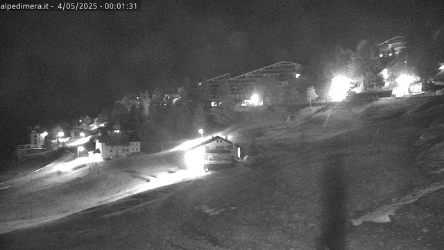 time-lapse frame, Alpe di Mera - Paese webcam