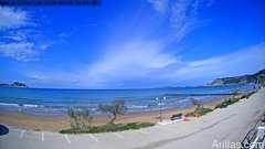 view from Arillas Corfu Live Webcam on 2024-04-19