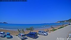 view from Arillas Corfu Live Webcam on 2024-04-27