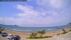 view from Arillas Corfu Live Webcam on 2024-05-14
