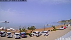 view from Arillas Corfu Live Webcam on 2024-05-20