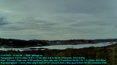 view from Aune on 2025-04-21