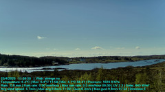 view from Aune on 2025-04-23