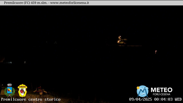 time-lapse frame, Premilcuore webcam