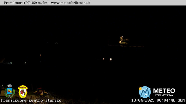time-lapse frame, Premilcuore webcam