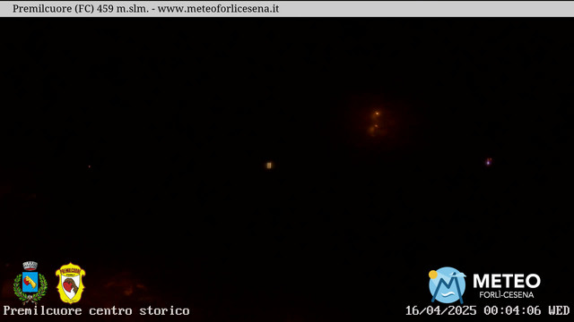 time-lapse frame, Premilcuore webcam