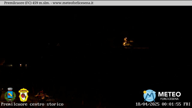 time-lapse frame, Premilcuore webcam