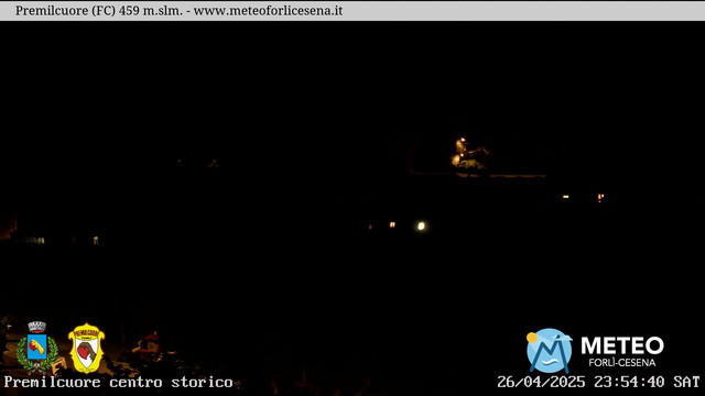 time-lapse frame, Premilcuore webcam